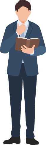 男性のイラスト